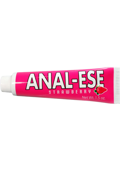 Anal-Ese Cream Strawberry Flavor 1.5 Oz