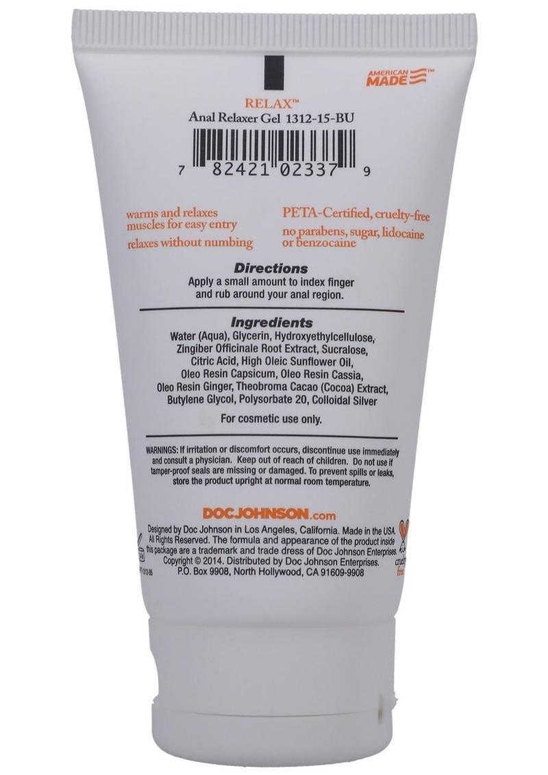 Relax - Anal Relaxer for Everyone - 2 Oz. - Boxed