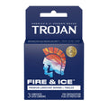 Trojan Fire and Ice Dual Action Lubricated Condoms...