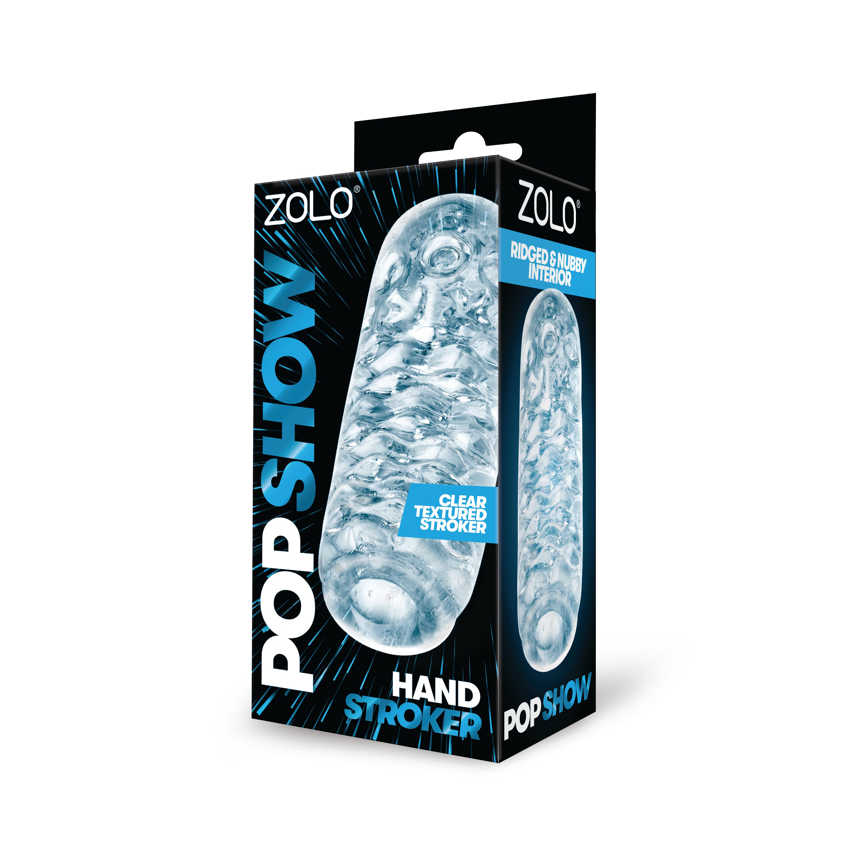 Zolo Pop Show Stroker - Clear