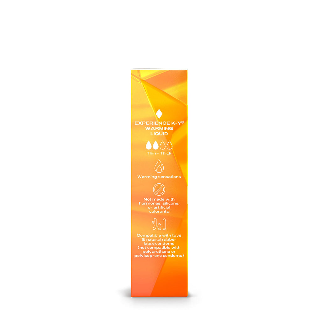 K-Y Warming Liquid 2.5 Oz Bottle