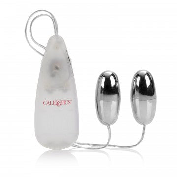 Pocket Exotics Vibrating Double Silver Bullets