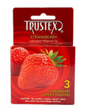Trustex Flavored Lubricated Condoms - 3 Pack - Str...