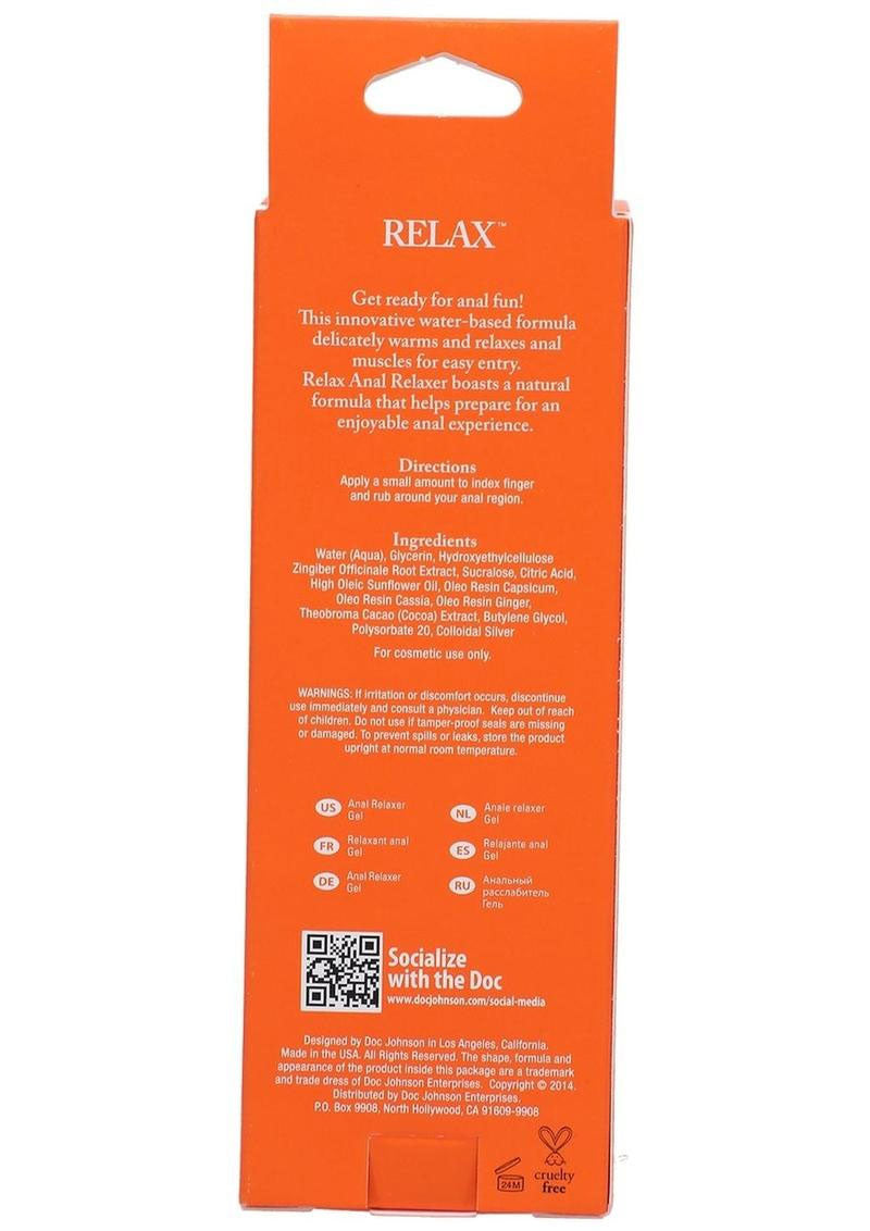 Relax - Anal Relaxer for Everyone - 2 Oz. - Boxed