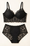 Midnight Bloom Lace Set — AI-generated fictional demo product