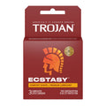 Trojan Ultra Ribbed Ecstasy - 3 Pack