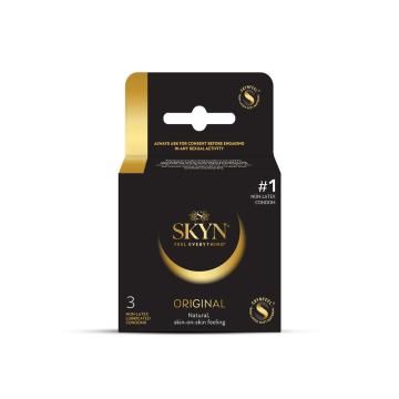Skyn Original - Non-Latex Lubricated Condoms - 3 P...