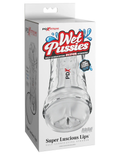 Pdx Extreme Wet Pussies Super Luscious Lips Self-Lubricating Stroker - Frosted