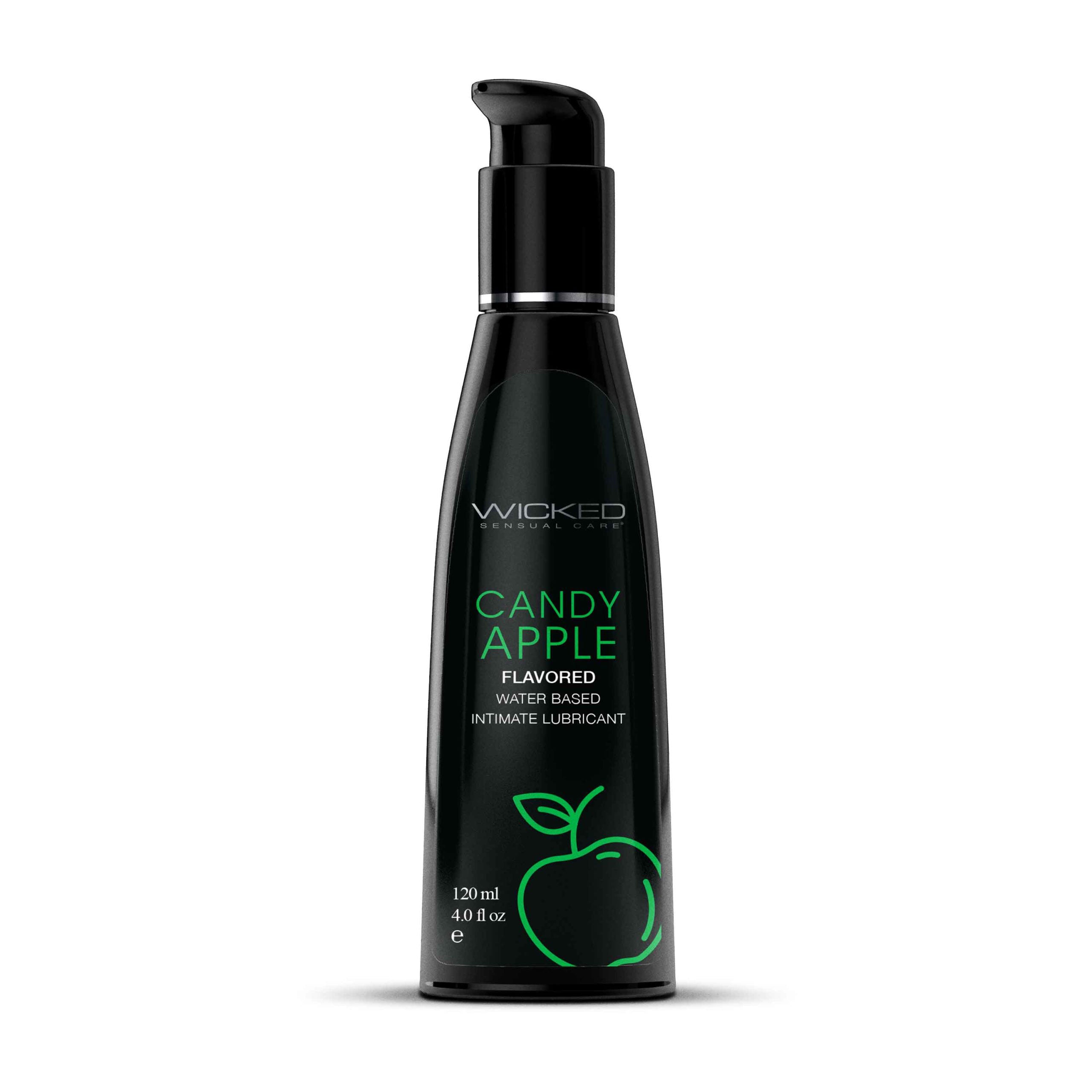 Aqua Candy Apple Flavored Water Based Intimate Lubricant - 4 Fl. Oz.