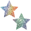 Super Sparkle Rock Kandi Chunky Rainbow Glitter Starry Nights Nipztix Pasties