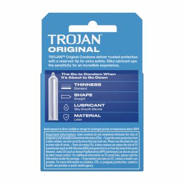 Trojan Enz Lubricated - 3 Pack