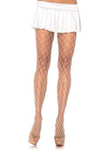 Xena Spandex Diamond Tights - One Size - White