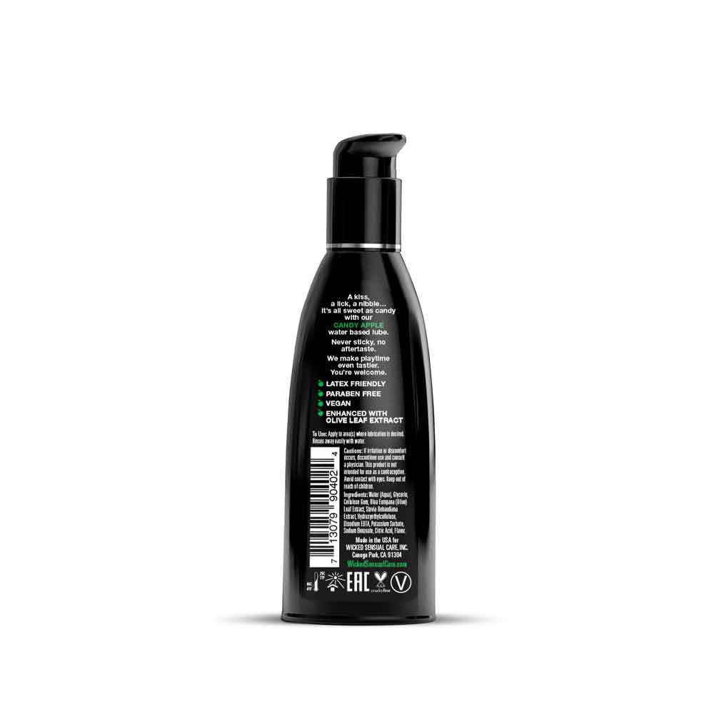 Aqua Candy Apple Flavored Water Based Intimate Lubricant - 2 Fl. Oz.