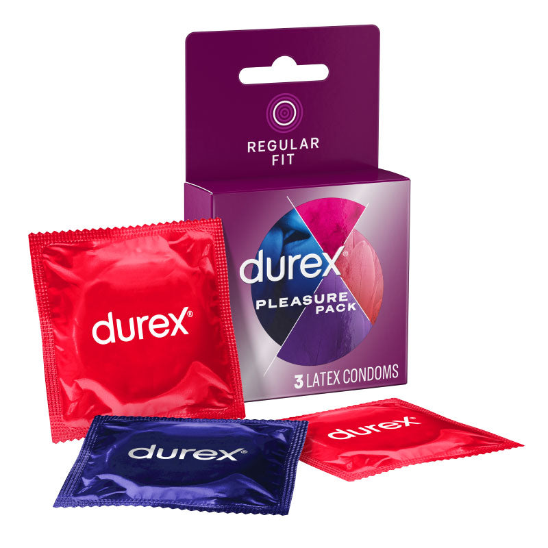 Durex Pleasure Pack - 3 Pack